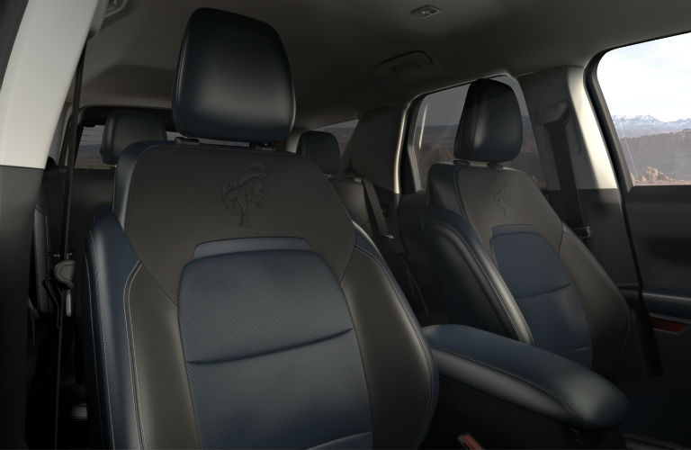 2021 Ford Bronco Sport seating view
