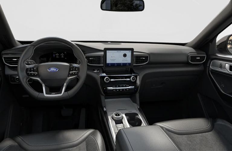 2022 Ford Explorer ST-Line front seats