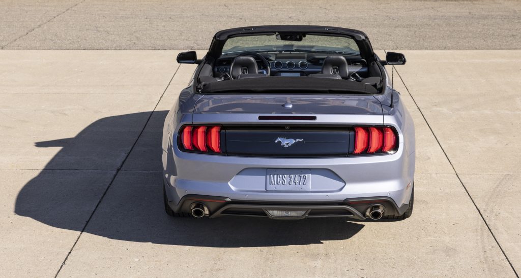 2022 Ford Mustang Coastal Edition rear view