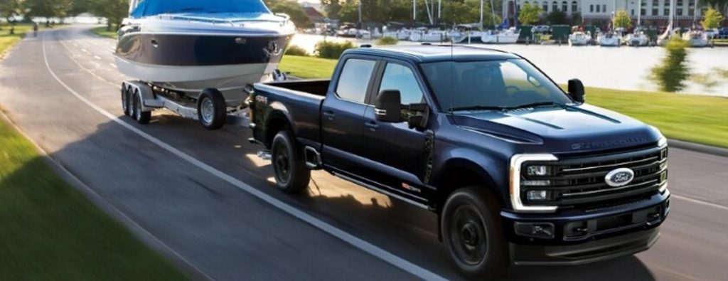 2025 Ford Super Duty towing
